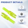 PATIKIL Archery Arrows Nocks 4.2mm, 30 Pack Plastic Insert Arrow