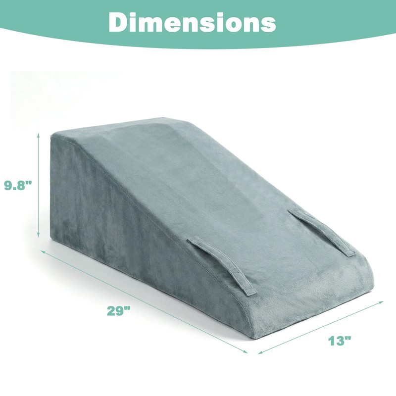 WarmInsula Leg Elevation Pillows for After Surgery, Memory Foam Knee
