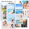 50 Pack Photo Sleeves Holds 400 3.5"x5" Photos, Clear Photo