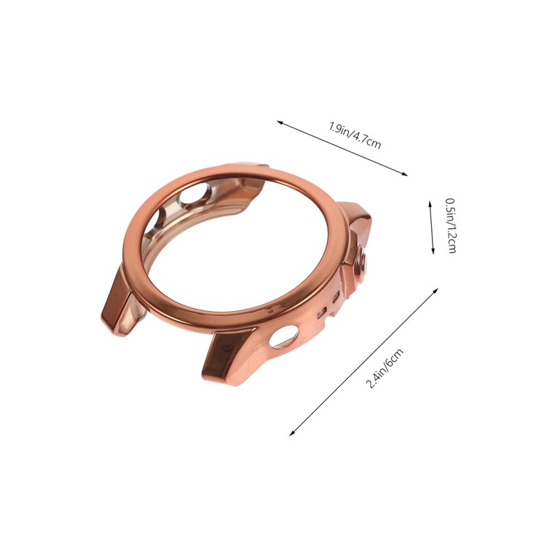jojofuny 4pcs TPU Watch Protective Covers for Smartwatch Screen Protectors