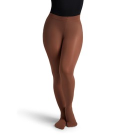 Capezio womens Transition seamless tight, Mocha, 3X-4X US