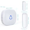 METAK Door Chime, Wireless Door Open Contact Sensor Alarm with