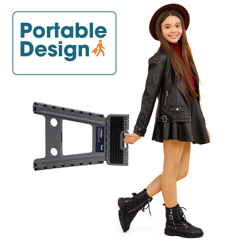 Flottian 18" Folding Step Stool for Adults and Kids Holds