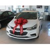 30" Happy Holidays Big Suction Cup Car Bow - Made