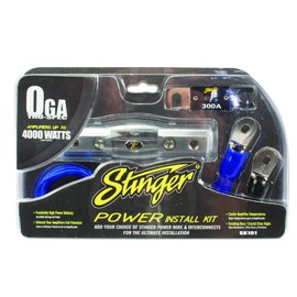 Stinger SK101 4000-Watt 1/0-Gauge Car Audio Amplifier Accessory Kit