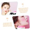 Minkissy 5pcs Women Loose Powder Blush with Puff for Cheeks