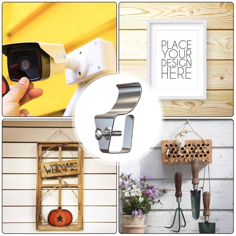 No Siding Hooks,Multipurpose Utility Hooks Heavy Duty Siding Hooks -