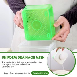 Tofu Press, BPA Free Tofu Press, Effortlessly Removes Water from Firm/Extra Strong Tofu Tastier, Adjustable Tofu Press, Dishwasher Safe, Tofu Maker for All Types of Tofu and Cheese