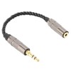 3.5 Male to 2.5 Female Adapter Portable Silver Plated Copper