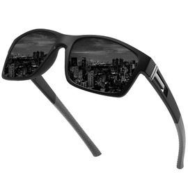 Ulknyss Polarised Sunglasses Mens Sports Sun Glasses UV400 Protection for Men Driving Fishing Running Sun Shades