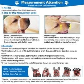 Mayerzon Dog Muzzle, Breathable Basket Muzzles for Small, Medium, Large and X-Large Aggressive Dogs Beagle German Shepherd Doberman, Cage Mouth Guard Stop Biting Chewing for Grooming Training