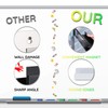 2 Pcs Magnetic Book Shelf for Whiteboard,Reusable Magnetic Book Holder