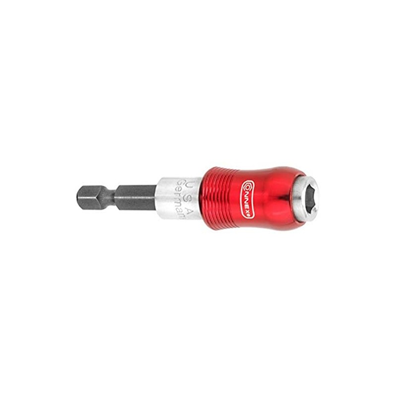 Connex COXT973211 Universal Magnet Holder with Quick-Change Chuck, Silver/Grey/Red, 1/4-Inch