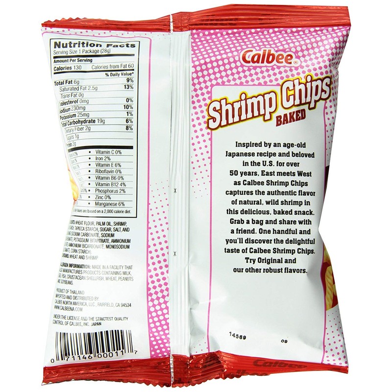 Calbee Shrimp Chips 1oz (3 Pack)
