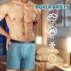 YLHONE Men’s Boxer Briefs 5-Pack Ice Silk Underwear Men’s Pants