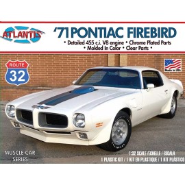 Atlantis 1971 Pontiac Firebird Model Kit 1/32 Scale Atlantis Models