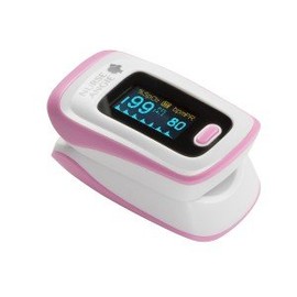 CUSTOM　カスタム　酸素飽和度メータ　パピッとパルスオキシメータ　（パールピンク）　PLS-01P