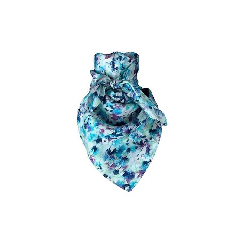 Austin Accent Cowboy Bandana 100% Silk Scarf Wild Rag 34