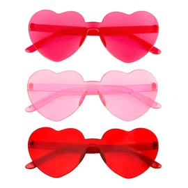 Heart Shaped Sunglasses Pink Heart Sunglasses Party Glasses Heart Glasses Bachelorette Sunglasses Heart Sunglasses for Women