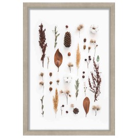 24x26 Contemporary Silver Shadow Box Frame - Interior Size 24x26 by 1 Inch Deep - Frame is Made to Display Items Up to 1 Inch Deep! Includes Shatter Resistant Acrylic, Backing, Hardware