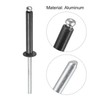sourcing map Aluminum Blind Rivets, 4mm x 25mm 27mm Mandrel