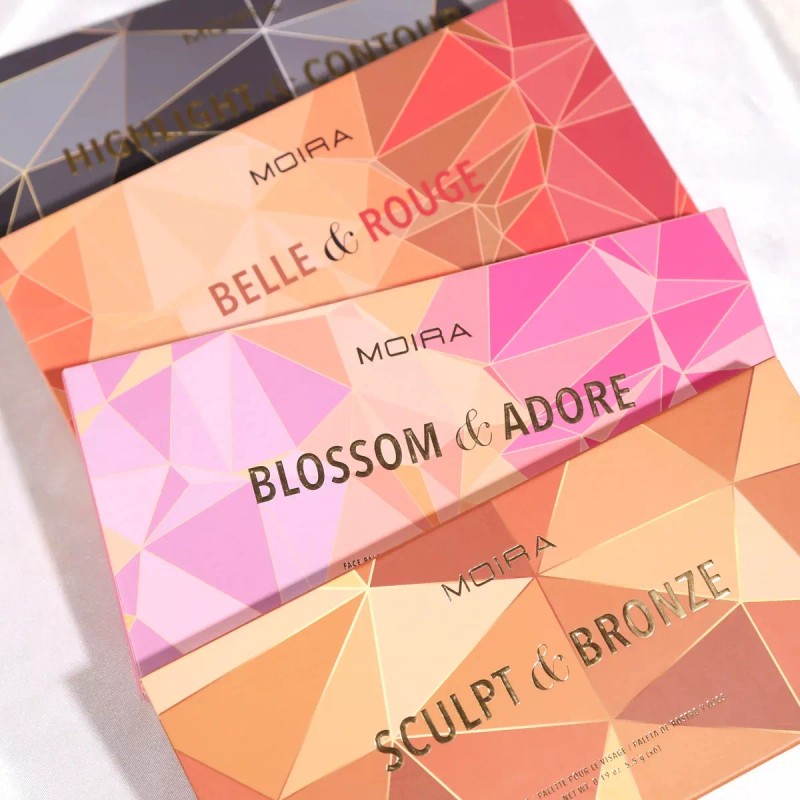 Moira Cosmetics Paleta De Rubores En Polvo Moira Cosmetics Blossom