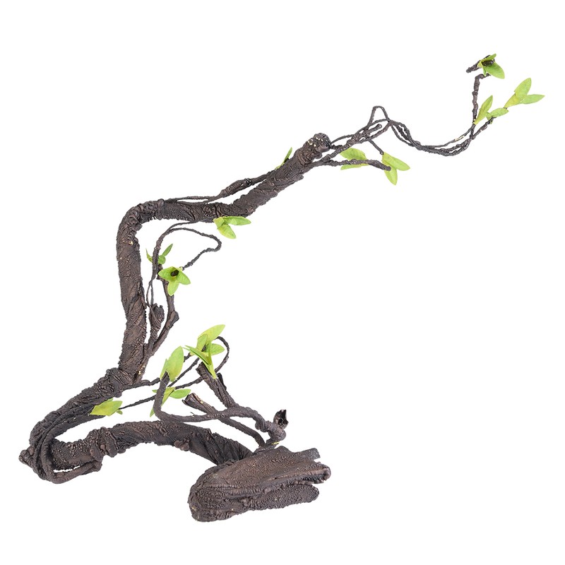 Artificial Reptiles Vine Climber Jungle Forest Bend Branch Terrarium Cage