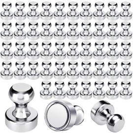 Sprießen Starke Magnete, 50 Stück Mini Magneten 12 X 16mm, Magneten Starker Halt Neodym Magnete, Mini Stark Pinnwand Magnet, Klein Kühlschrankmagnete für Pinnwände, Stecktafel, Whiteboard, Magnettafel