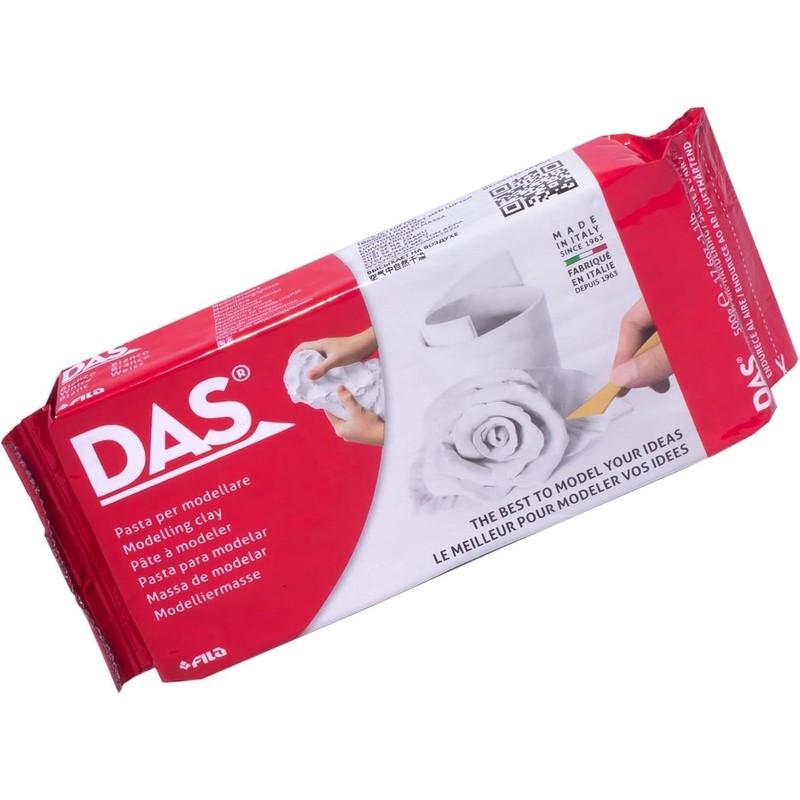 Prang Das Arcilla de endurecimiento de Aire, 498 g, Blanco,