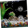 Levemolo Crystal Glass 2pcs Decorative for Fountains Fish Tanks and