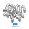 sourcing map 5/16" 8mm Aluminum Crimping Loop Sleeve Single Round
