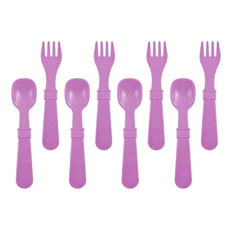 Re-Play Recycled Utensils (8pk), Leaf