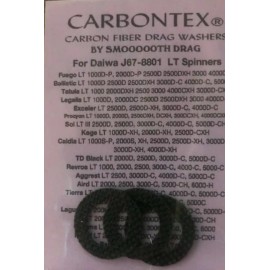 Smooth Drag DAIWA CARBONTEX REVROS LT  1000, 2000, 2500, 3000-C, 4000-C & 5000-C WASHERS