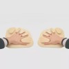구축 손가락 분지판 교정 훈련 재활 굴곡 휴대 변형 지판