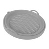 Fryer Silicone Liner Foldable Round Wavy Stripe Heat Resistant Reusable