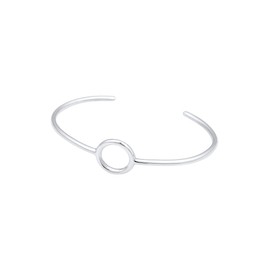 Elli Premium Bracelet Circle Circle Geo Minimal Basic 925 Silver, Sterling Silver, No Gemstone