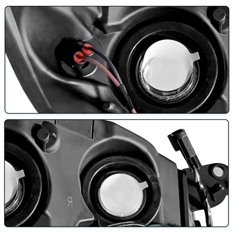 TUSDAR Headlight Assembly Replacement Fit For 2008 2009 2010 2011