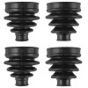 Caltric 2 Front Axle Inner Outer CV Boot Kit for