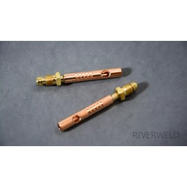 RIVERWELD TIG Welding Torch Fitting Connector Power Cable Adapter 57Y10 for 9 17 24 Torch