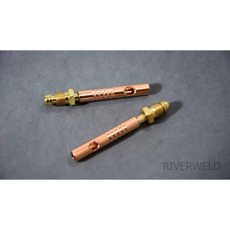 RIVERWELD TIG Welding Torch Fitting Connector Power Cable Adapter 57Y10