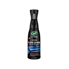 Turtle Wax 53837 Hybrid Solutions Pure Shine Detailer Misting Spray, Graphene Infused for Ultimate Shine, Water Beading, Safe on All Exterior Surfaces, 20 oz. (Pack of 1)