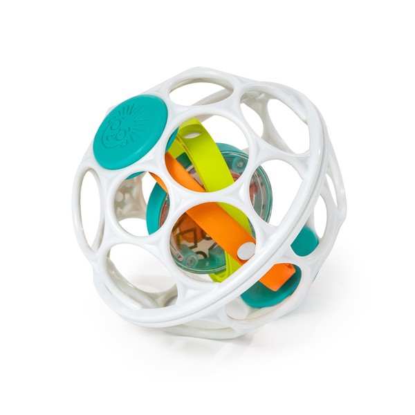 Baby Einstein Grip & Spin Oball Easy Grasp Rattle Toy,