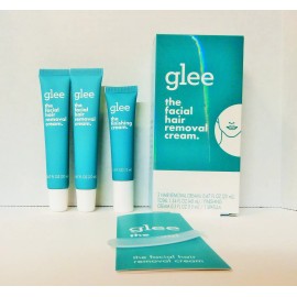 glee facial hair removal cream Aloe Vera+Vit E Refreshing Honey Melon Scent