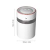 Humidifier Large Capacity Portable 900ml Mute Double Spray Design Desktop