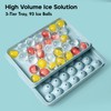 Round Ice Cube Trays for Freezer - Ice Cube Tray