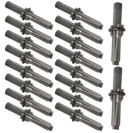 WENHUALI - Paquete de 20 cuñas y plumas para dividir rocas de 5/8 pulgadas, herramientas divisoras de piedra resistentes para granito, ho...