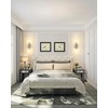 Rayogale Rechargeable Battery Wall Sconce Set of Two, 8000mAh Cordless,