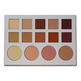 The Makeup Shack Paleta 10 Sombras Neutrales + Iluminadores The Makeup Shack