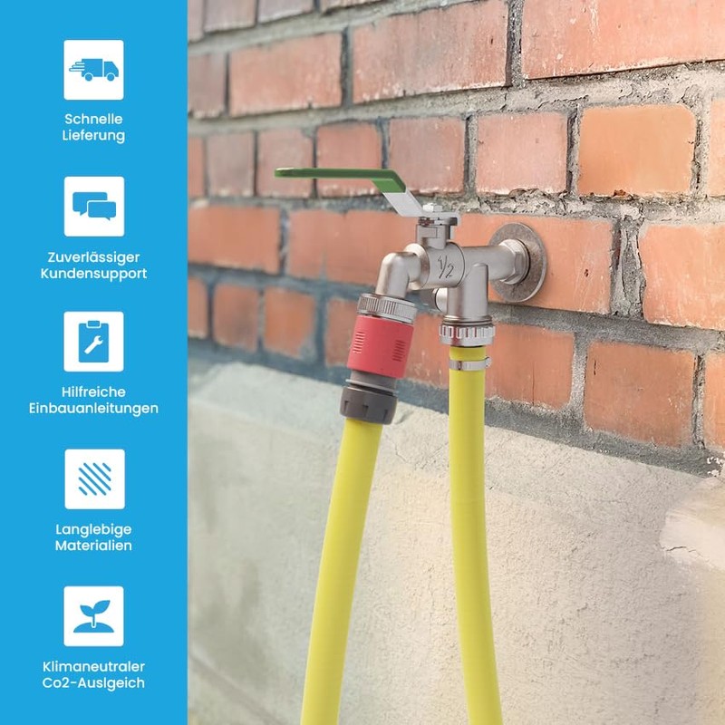 Bächlein Universal double outlet tap