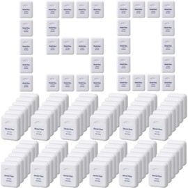 Honeydak 150 Pack Dental Floss Bulk Mint Flavored Floss 50m Each Travel Dental Floss Oral Care for Teeth and Gum Protection (White)